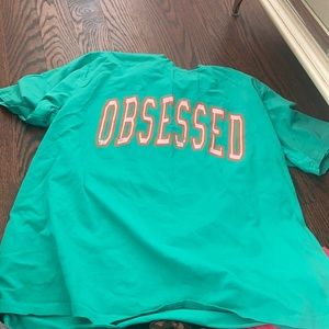 “OBSESSED” OVERSIZED TEE